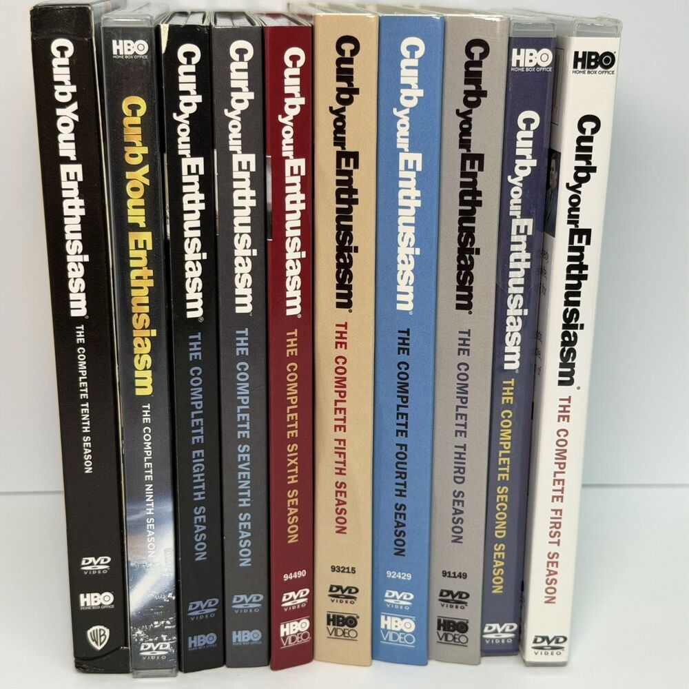 Curb Your Enthusiasm: the Complete 1st 2nd 3rd 4th 5th 6 7 8 9 10 Season Dvd Lot - Picture 3 of 10